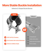 18Pack 27.4 in Galvanized Steel Chain Link Fence Extender for 1.3"-1.5" Top Rail