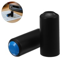 2 Pcs Microphone Sponge Cover Covers Battery Screw Cap Protector