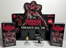 NEW 2025 Stranger Things Prepainted Miniatures FLAYED LADY  DEMOBAT SWARM