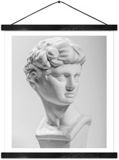 HONKKI Magnetic Poster Hanger Frame for 9x12 9x11 9x9 Movie 9 Inch, Black