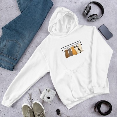Nine Lives Zero Patience Hoodie | Funny Cat Lover Sweatshirt Gift