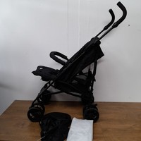 Hauck Fold N Care Pushchair Stroller - Black | Lightweight Compact Travel Buggy
