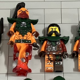 LEGO Ninjago Skybound Pirate Minifigures Lot of 14 w/ Weapons G5 10