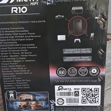 Meta HiFi R10 7.1 Channel Home Theater Speaker System 2500W Bluetooth LCD