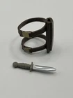 GIJoe Classified Retro Series GIJoe Trooper Knife & Leg Sheath Fodder 1/12 Scale