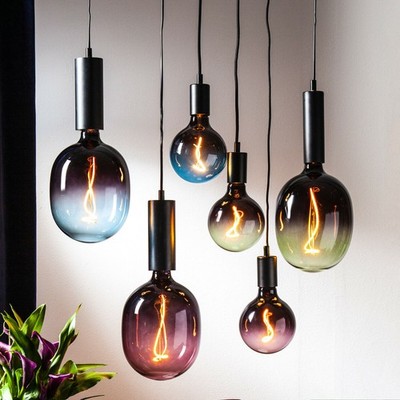 LED Leuchtmittel COLOUR-MIX dimmbar Dekoration Glüh-Lampe Deko Glüh-Birne Retro