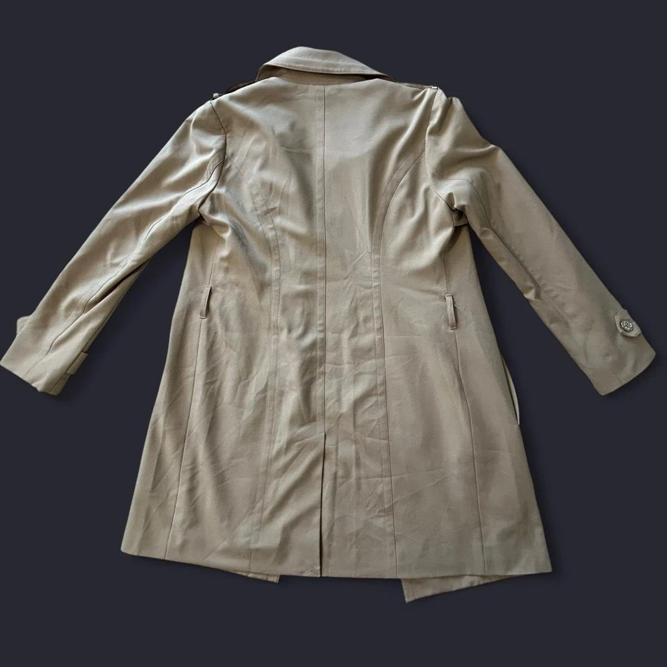 Б/у Michael Kors бежевый Тренч женский размер маленький - Изображение 3 из 4