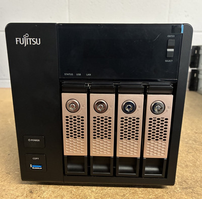 Fujitsu Celvin NAS Q805 4 Bay Desktop NAS 2GB Memory - QNAP Alternative
