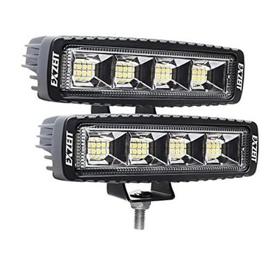 6 Inch Light Bar, 5000Lms Flood Light Reverse Backup Lights for Tractor 72W