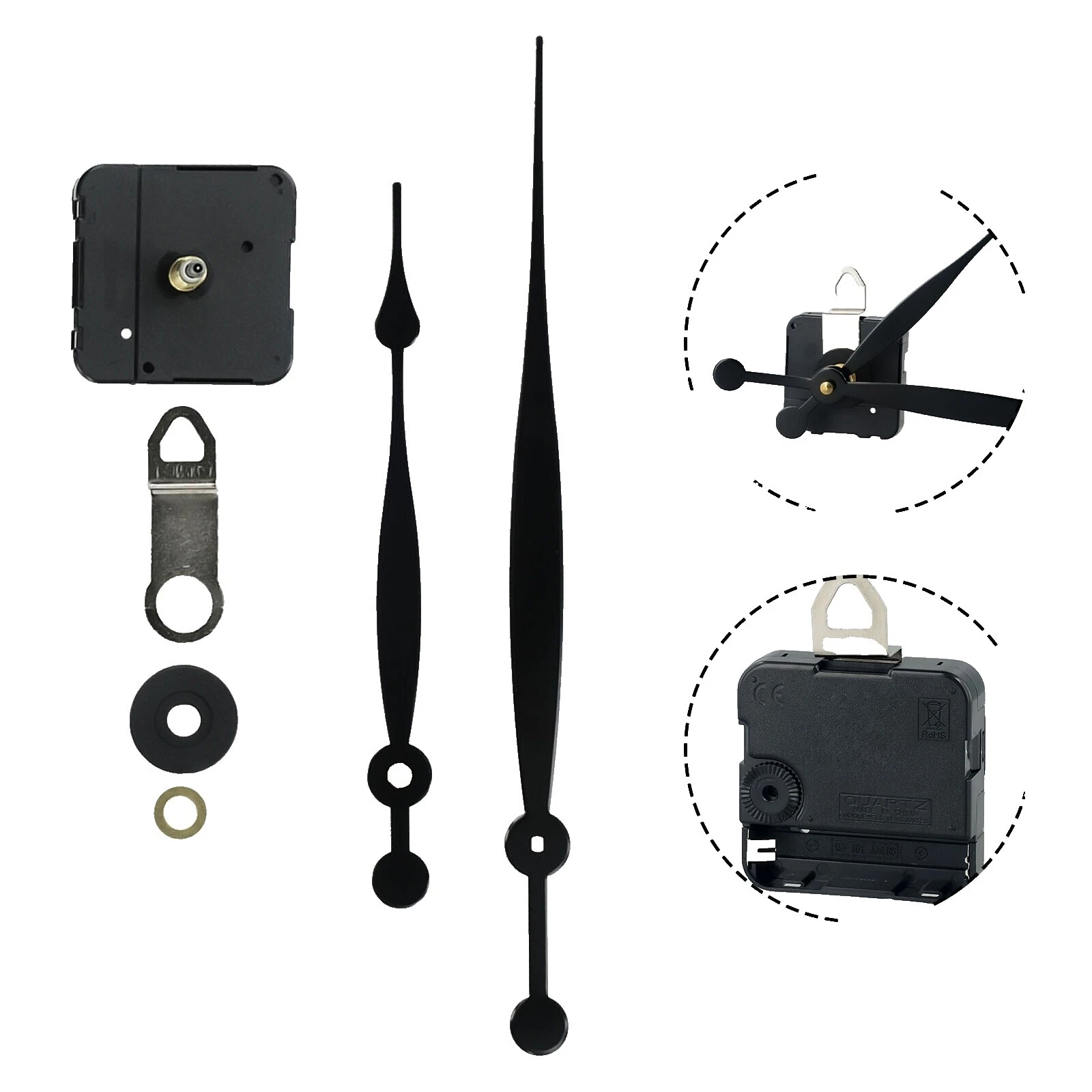 Black Clock Replacement Parts & Tools