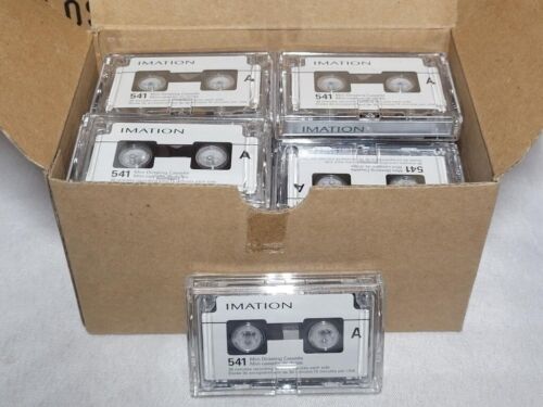 IMATION 541-30 Mini Dictation Cassette Tape 30 Mins -  Box of 20 - Picture 1 of 4