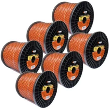 (6) 5Lb Spool Roll Genuine Original Echo Cross-Fire 105 Trimmer Line 316105055