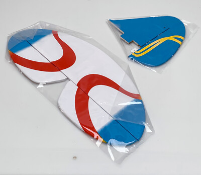 VQ Models .46 Größe Piper PA-18 Super Cub (Österreich) Ruder und Aufzug Set