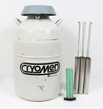 Thermo Forma CryoMed CMC 8036 LN2 Nitrogen Dewar 20.5L w/ 6 Canisters