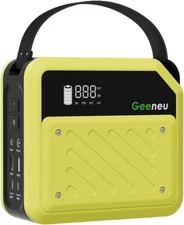 Geeneu 268W 270Wh 72000mAh Solar Portable Power Station LFP for Travel Backup