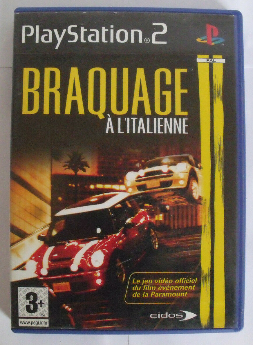Jeu PS2 Braquage à L'Italienne - Sony PlayStation 2 PAL - Bon état Testé