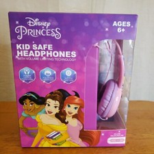Disney Princess Headphones Kid Safe w/ Volume Limiting Technology 6 