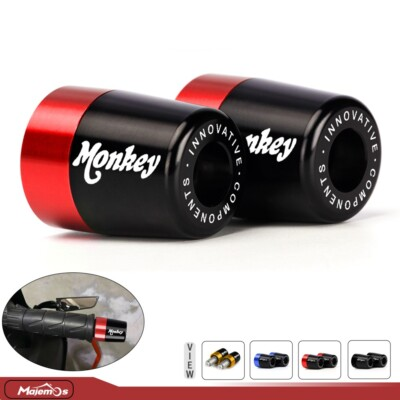 #ad #ad Handle Bar Ends Hand Grips Plugs Caps For Honda Monkey 125 125M 125MA 2018 2025 $24.96