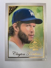 2019 Topps Gallery Preview Clayton Kershaw #GP-CK National Baseball Card Day NEW