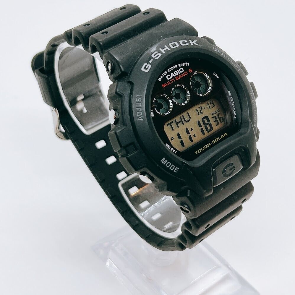 CASIO G-SHOCK GW-6900-1JF Solar Men's Watch Black Rubber CASIO G-SHOCK GW-6900-1JF Solar Men's Watch Black Rubber