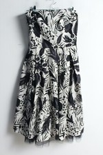 Womens y2k Vintage Floral Fit Flare Dress - Size 10 (j59)