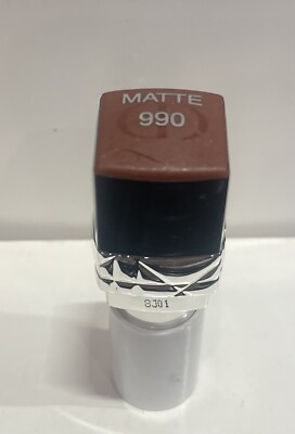RARE Dior Rouge Lipstick# 990 Chocolate Matte- Full Size - New + 1 Free Vial
