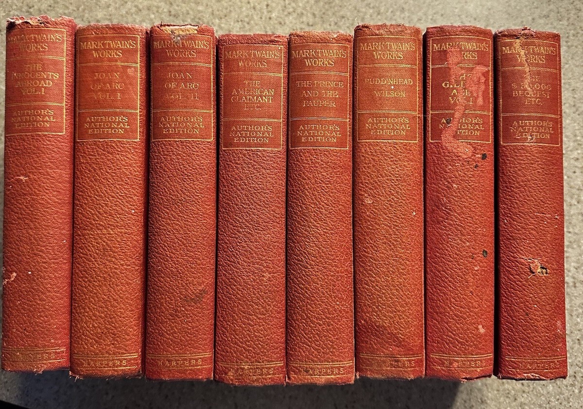 洋書The Works of Mark Twain 7冊セット 洋書The Works of Mark Twain 7冊セット The Complete Novels of