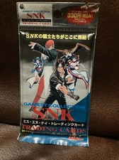 Booster Pack SNK Trading Cards GAMEST Collection ORIGINAL  1997 Japan 