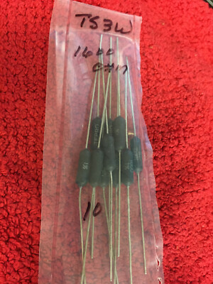 TS 3W TEPRO 1% RESISTORS 1600 OHM 3 WATT 10 PCS NOS