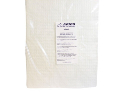 2 Takt Auspuff Schalldämpfer Verpackung Flachblech Typ Apico für KTM XC-W250 XC-W 300