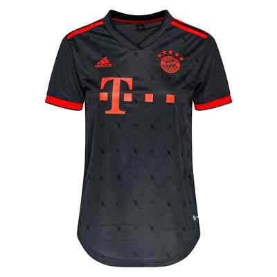 Neu Original FC Bayern Damen Drittes Trikot 2022/23 Gr. XL Adidas 