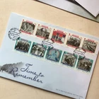 Isle of Man 2005 First Day Cover Time to remember, Historical Photos Unaddressed