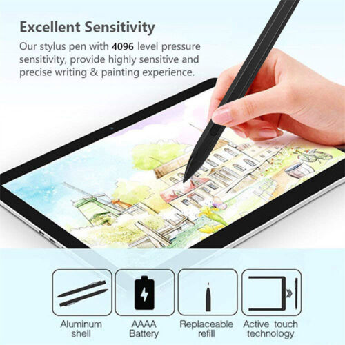 Stylus Active Pen für HP ENVY Spectre Pavilion X360 Laptop 4096 Druckpunkte - Bild 7 von 13