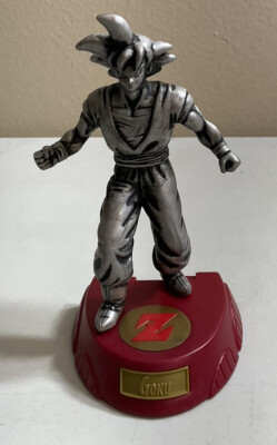 Burger King Kid's Happy Meal Toy Figure Dragon Ball Z Silver Goku