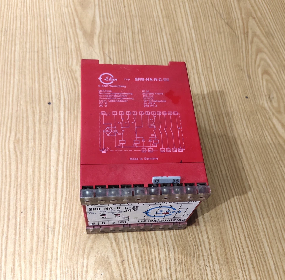 Elan SRB-NA-R-C-EE-24V Safety Relay - Image 4 of 4