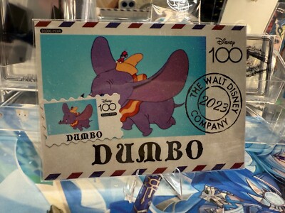 Card Fun Disney 100 Carnival D100C-PC04 Dumbo Postcard Stamp Matched US Seller