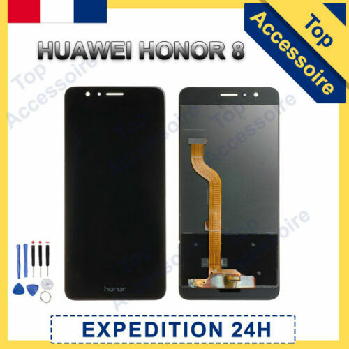 HLYGZX Vervangend LCD-scherm Voor Honor X6a – WDY-LX1/WDY-LX2 – Zwart Met Lijst – Incl. Reparatieset En Gehard Glas