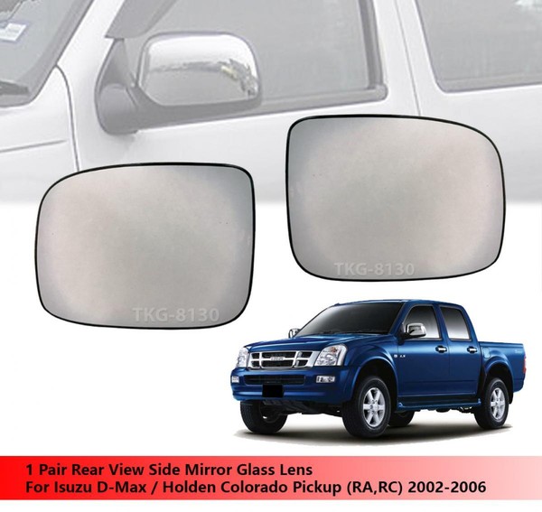 RüCkspiegel-Seitenspiegelglaslinse Verwendung FüR Isuzu D-Max Dmax/Holden Col...-image
