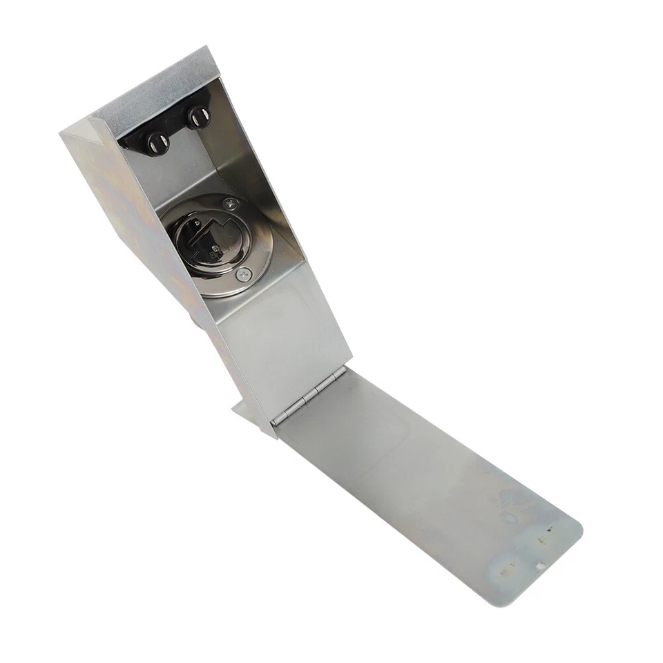 For GMC Chevy truck In bed Fuel Filler C10 1967-1972 Gas Door Cap Relocation Kit Foto 4 de 4