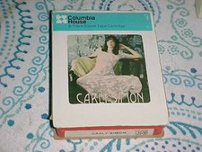 Carly Simon "Carly Simon" 8-Track Tape Elektra 1971