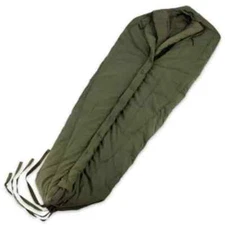 U.S.G.I. MUMMY DOWN SLEEPING BAG EXTREME COLD WEATHER  8465-01-033-8057 w/WP Bag