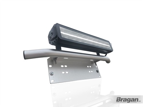 Number Plate Bar + 17" Night Blazer Dual Row LED Light Bar For Mazda CX-30 2020+ - Picture 4 of 10
