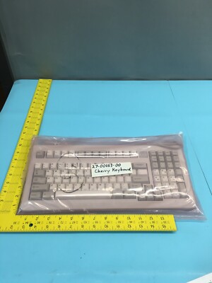 CHERRY D-91275 IBM PC/XT/AT CMPTBL 101KEYS SMALL FOOTPRINT KEYBOARD, 123829