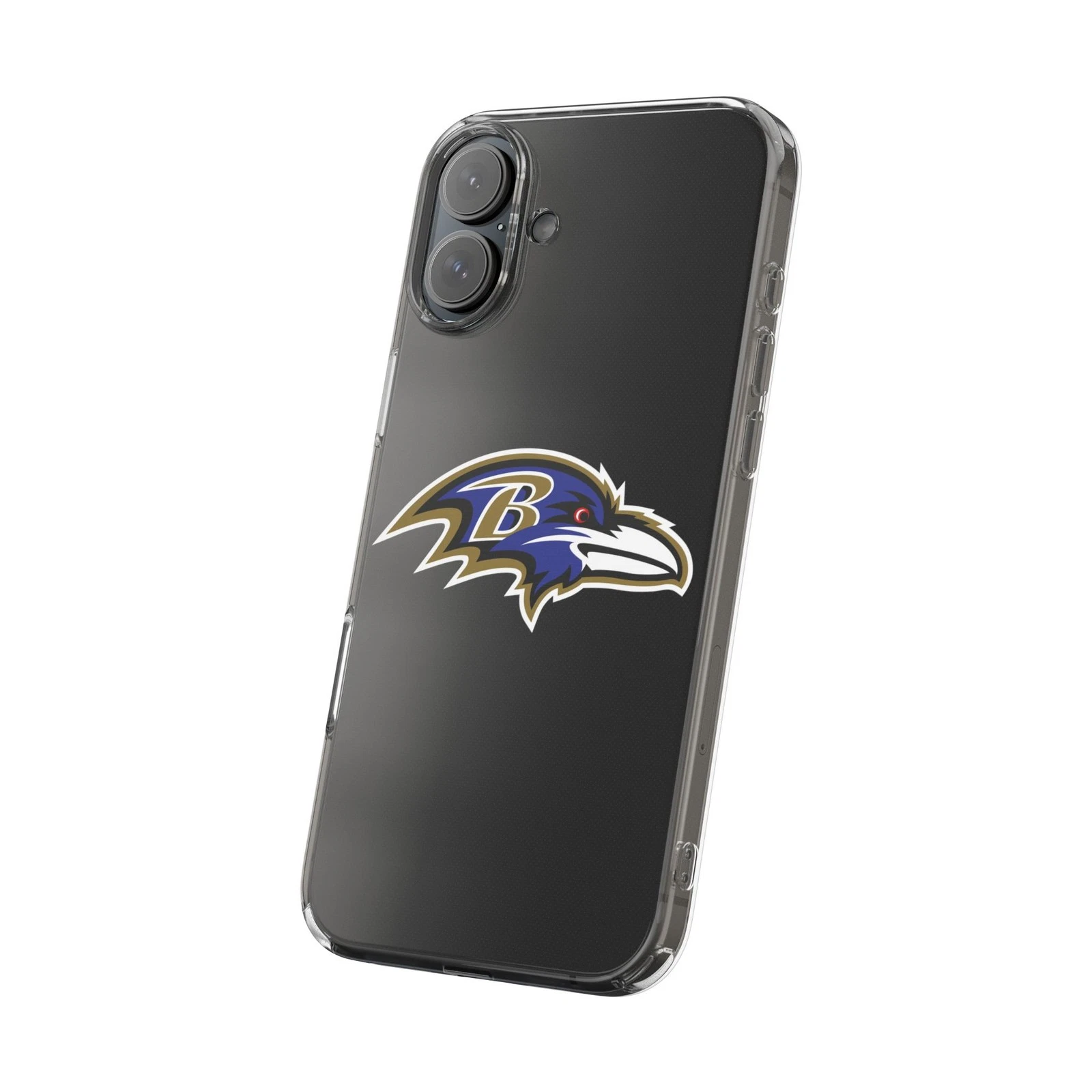 Baltimore Ravens Clear Phone Case for iPhone