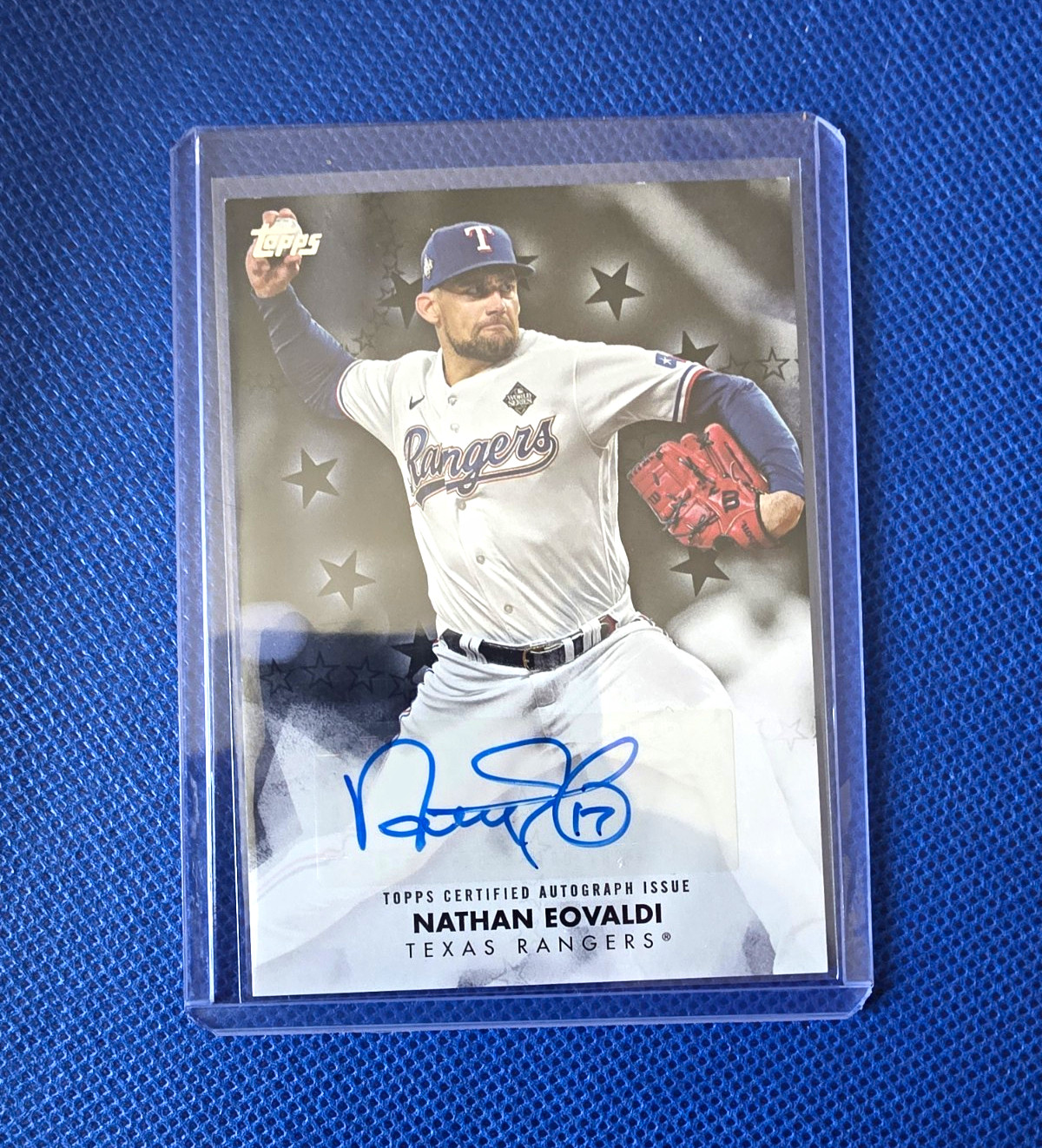 Topps 2024 S2 Baseball Stars Auto Nathan Eovaldi BSA2-NE Black /199