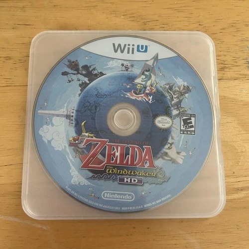 The Legend of Zelda: The Wind Waker HD (Nintendo Wii U, 2016) Disc Only Tested