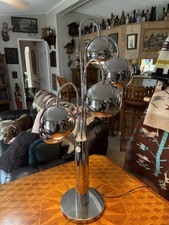 39.5  Mid-century Modern Chrome Table Top 5 E...