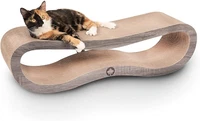 Kratzbrett Orbit Dunkelgrau KratzmöBel, Lounge FüR Katzen Kratzpappe +