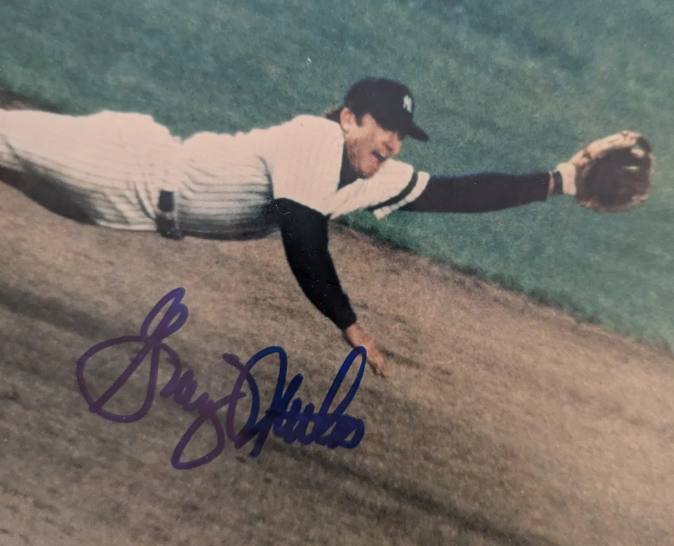 Yankees Graig Nettles Signed Autograph 8x10 Photo "Dive" 1978 World Series w COA - Image 2 of 4