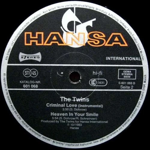 The Twins Ballet Dancer Club Mix 12" Maxi Vinyl Schallplatte 198 - Bild 4 von 4